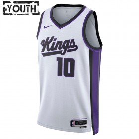 Dres Sacramento Kings Domantas Sabonis Nike 2023-24 Association Edition Bijela Swingman - Dječji